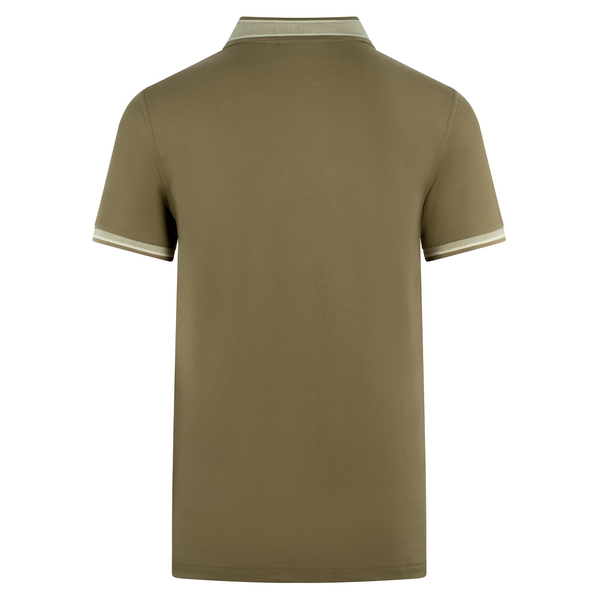 Psycho Bunny Harlow Pique Mens Polo Shirt Dusky Green